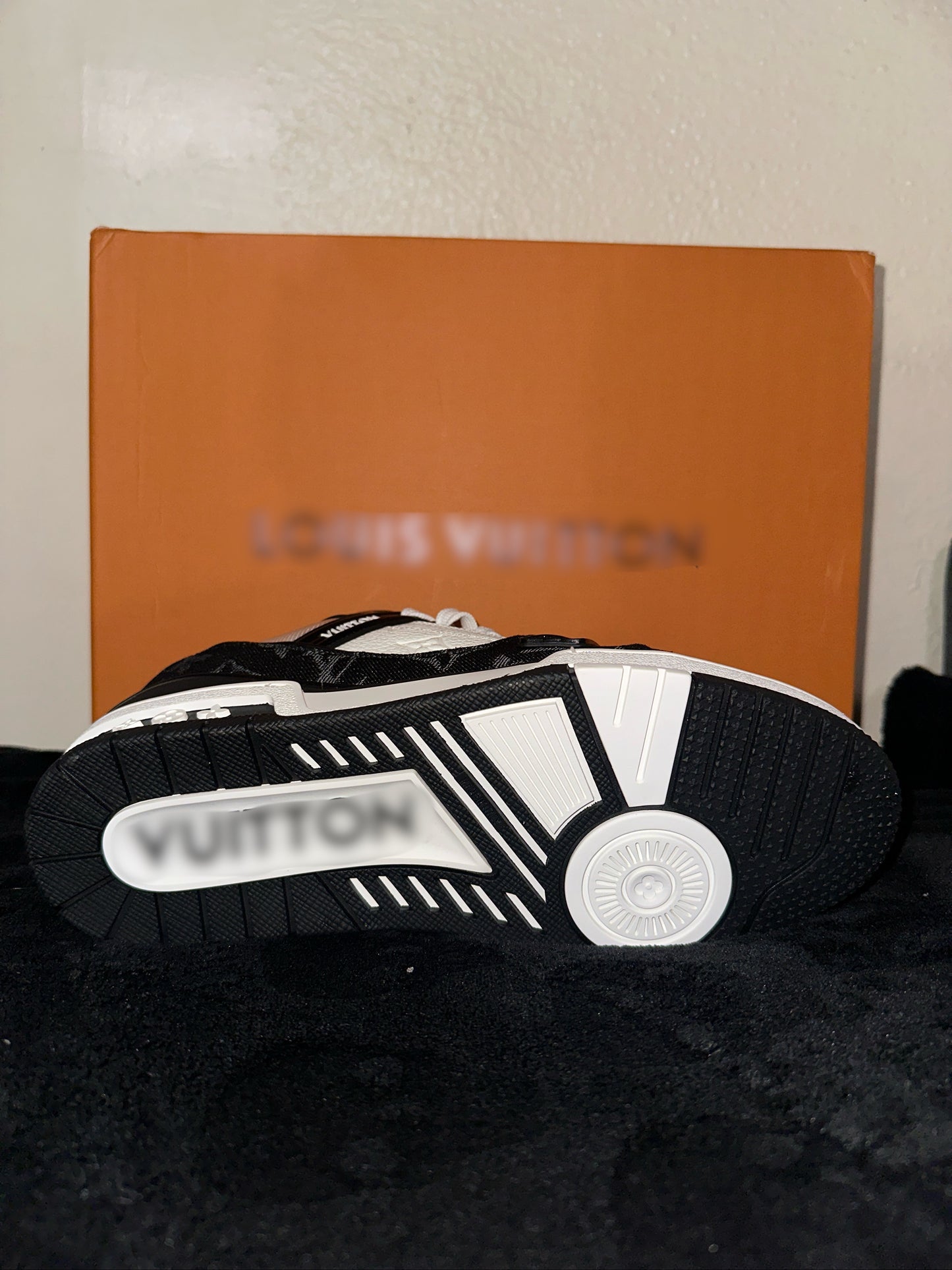 Black and White Sneakers