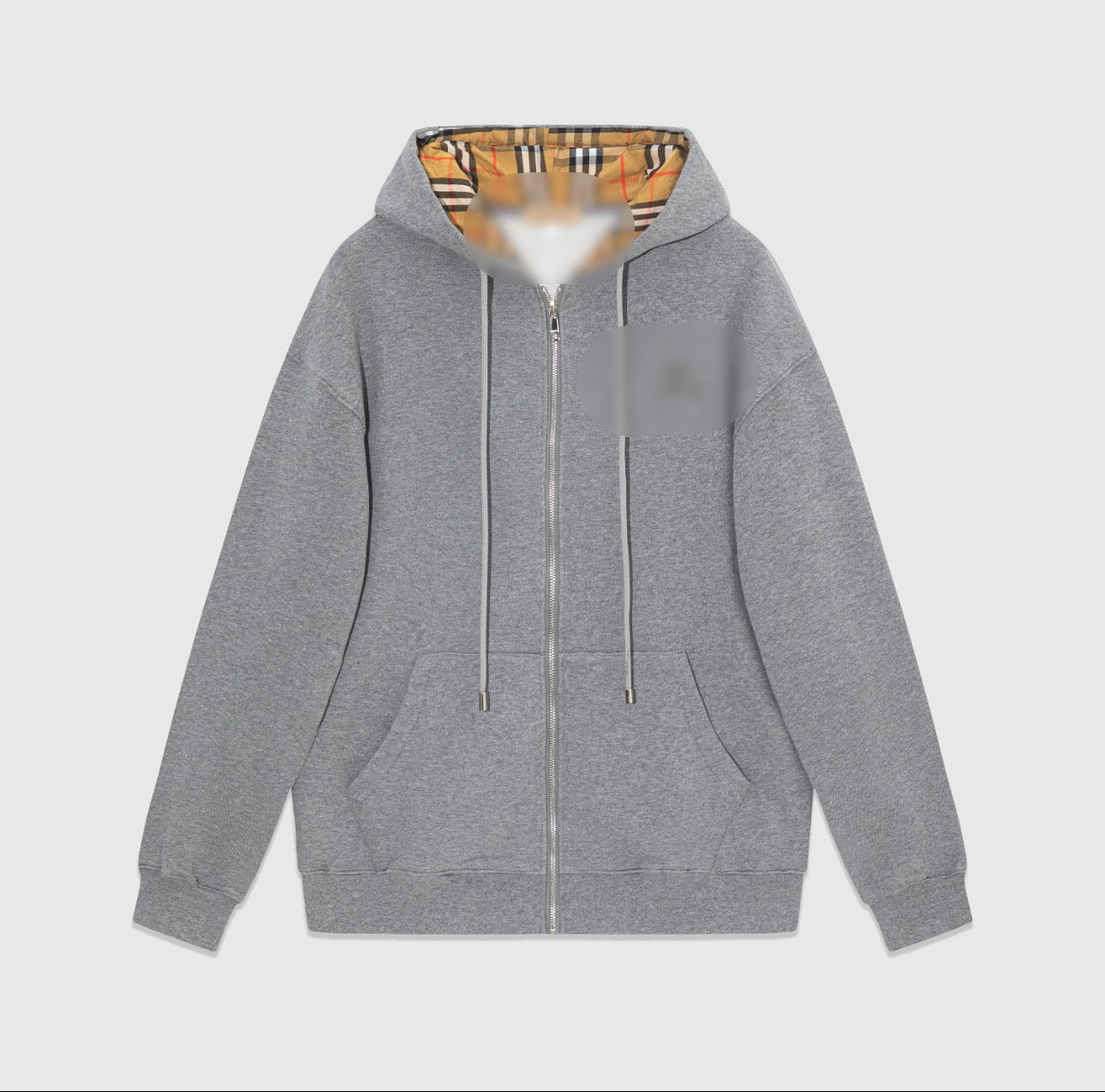 GREY BRBRRY ZIP