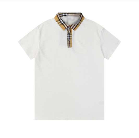 WHITE BRBRRY POLO