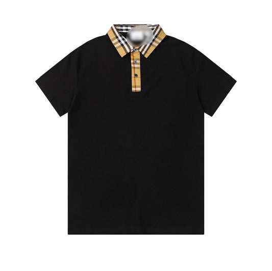 BLACK BRBRRY POLO