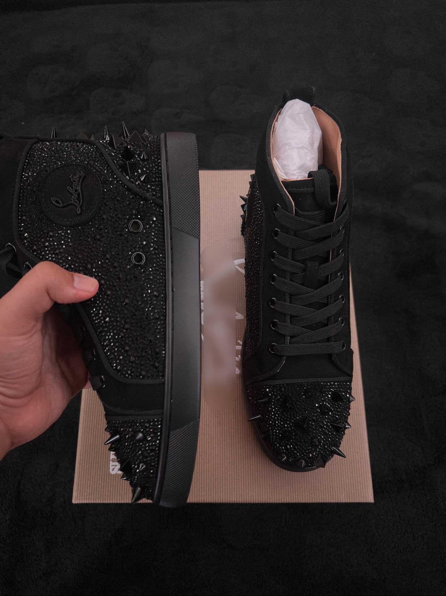 High top black RBs